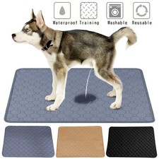 Washable Dog Pee Pad Reusable Waterproof Puppy Training Mat Pet Incontinence