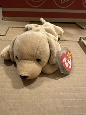 Beanie Baby Fetch The Dog 97/98 Several Tag Errors Ty Collectible Plush Toy