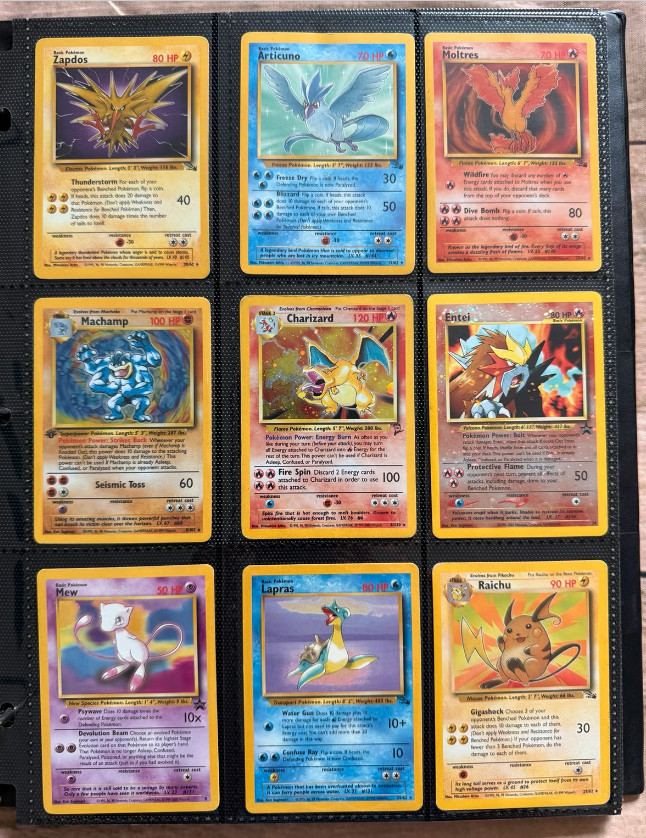 Paquete de Cartas Pokémon De Colección - 1ª Edición o Sin Sombras - 1999 WOTC - ¡Cartas Antiguas!