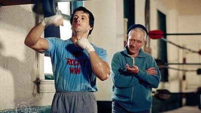 ROCKY BALBOA WIN ROCKY WIN SHIRT- EXACT REPLICA SIZE LARGE