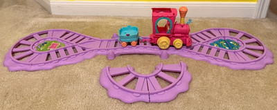 My Little Pony Friendship Express Train Set with Ponies Lot Works