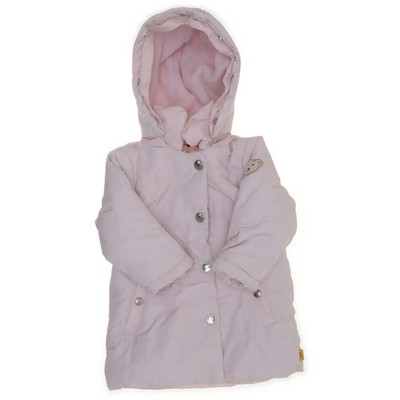 Steiff, Wintermantel, Mädchen, Größe: 74, Pink, Acryl/Baumwolle/Polyester #upg