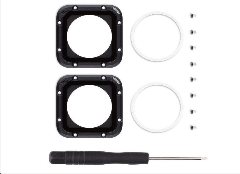 Original Black For GoPro Hero 4 5 Session Frame Lens Kit with