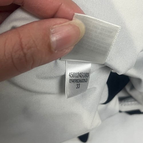 WHBM Damen Maxikleid Gr. S Chevon gestreift Cutout Ausschnitt Schlitz unten schwarz weiß - Bild 14 von 14