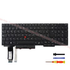 Spanish Backlit Laptop Keyboard for Lenovo Thinkpad E15 Gen2 E15 Gen3 E15 Gen4