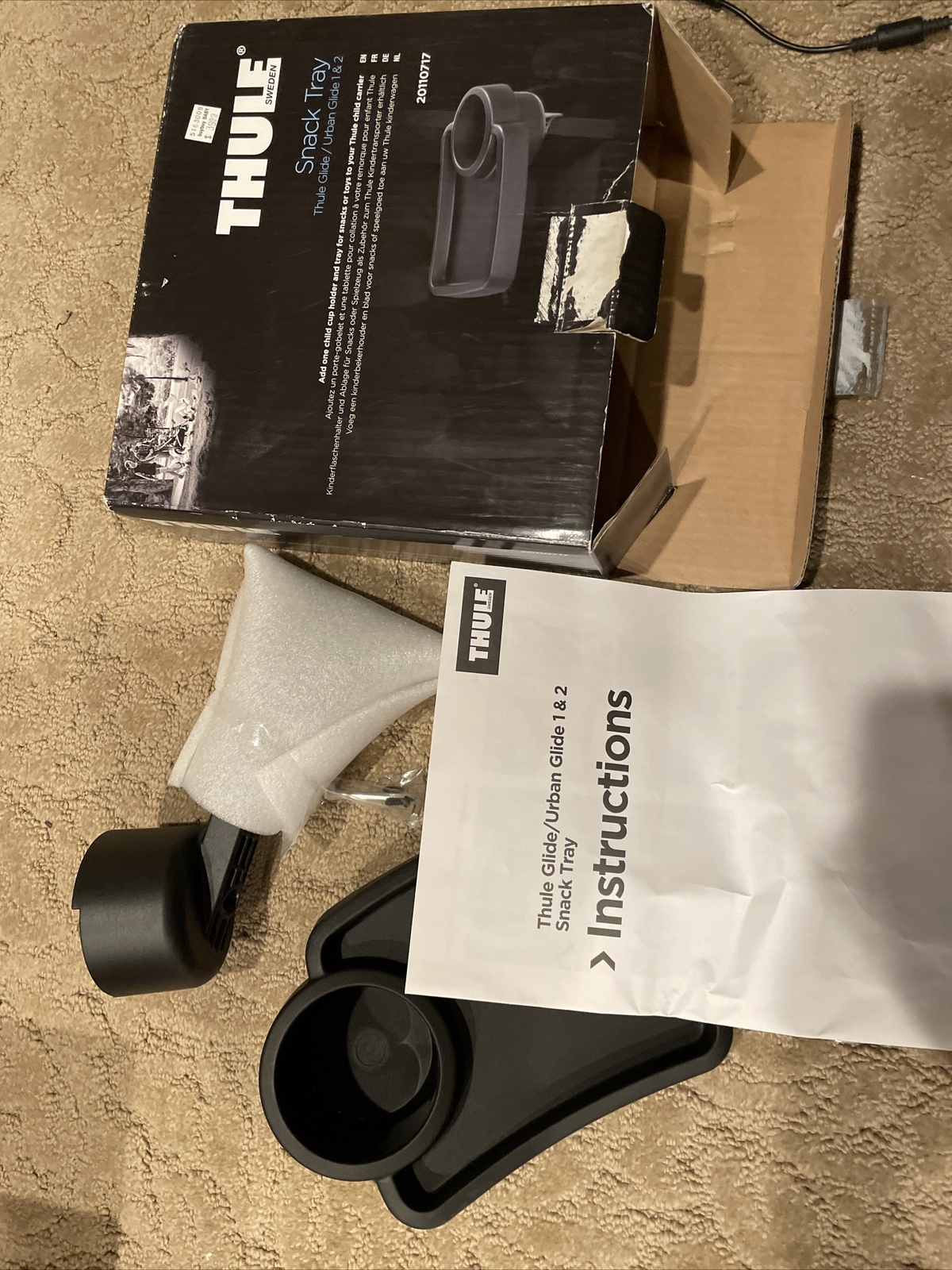 thule urban glide 2 snack tray