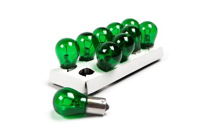 LNG 382 P21W BA15S 10x grüne Rückleuchte Lampe Glühbirnen 12V 21W