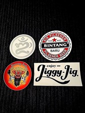 🕉 Bali Sticker Pack. 1 X "Omkara" 1 X "Barong" 1 X "Bintang" 1 X "Jiggy Jig" 🕉