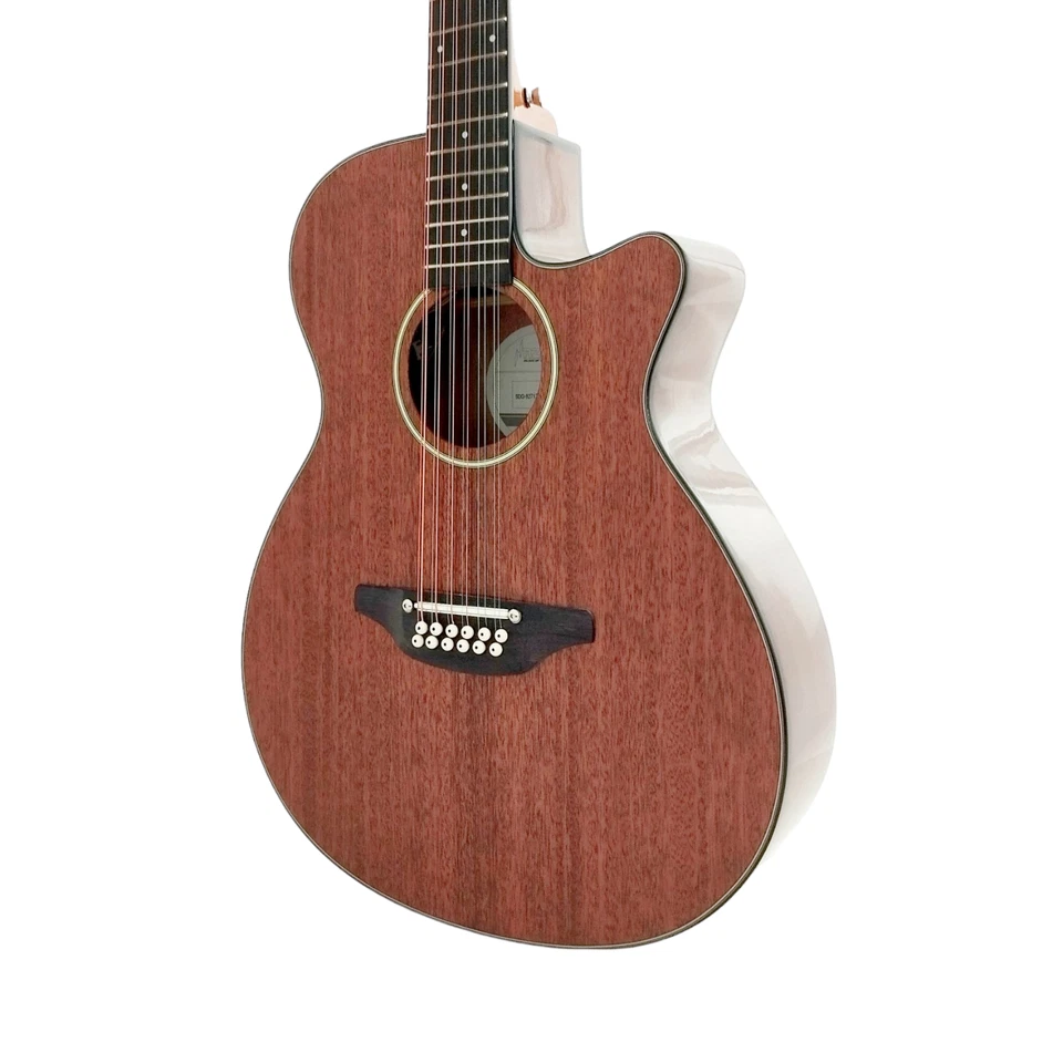 12 String Mahogany/Sapele Body Acoustic Guitar, Haze SDG82712CEQSM - Image 4 of 4