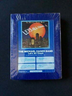 The Michael Zager Band -Lets All Chant - 8 Track Tape-New Sealed