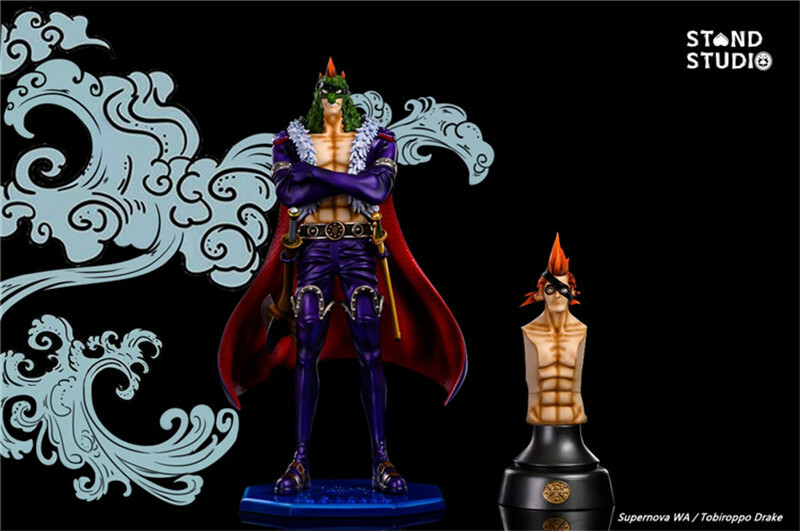 One Piece X· Drake Resin Statue Model GK Stand studio Original