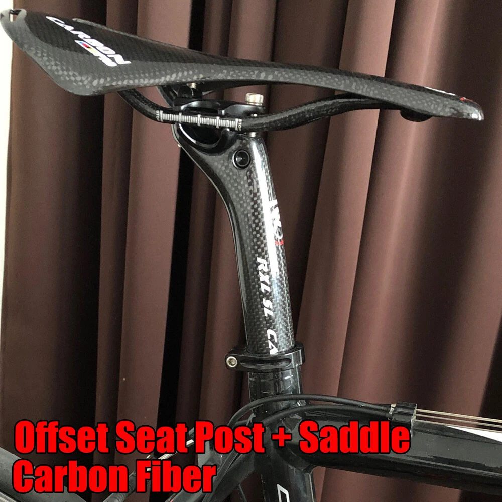 Bicycle Seatpost Bike Saddle Front Seat Carbon Fiber Seat Post
