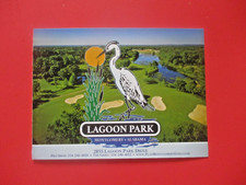 vtg - Golf Scorecard - LAGOON PARK GOLF COURSE gc - Montgomery AL