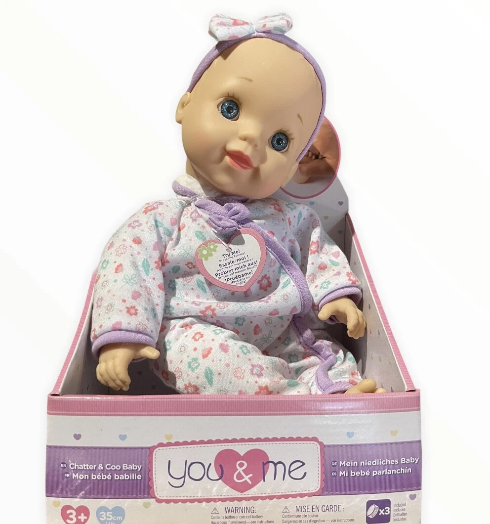 Baby and 2024 me doll