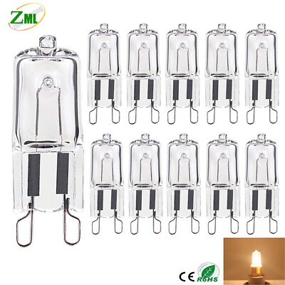 G9 Halogen Bulb 25W/40W/50W/60W Warm Whtie safety filament 220V Replace Led Bulb