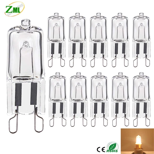 G9 Halogen Bulb 25W/40W/50W/60W Warm Whtie safety filament 220V Replace Led Bulb