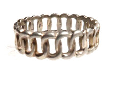 VINTAGE SOUTHWEST STERLING SILVER BAND RING SIZE 7