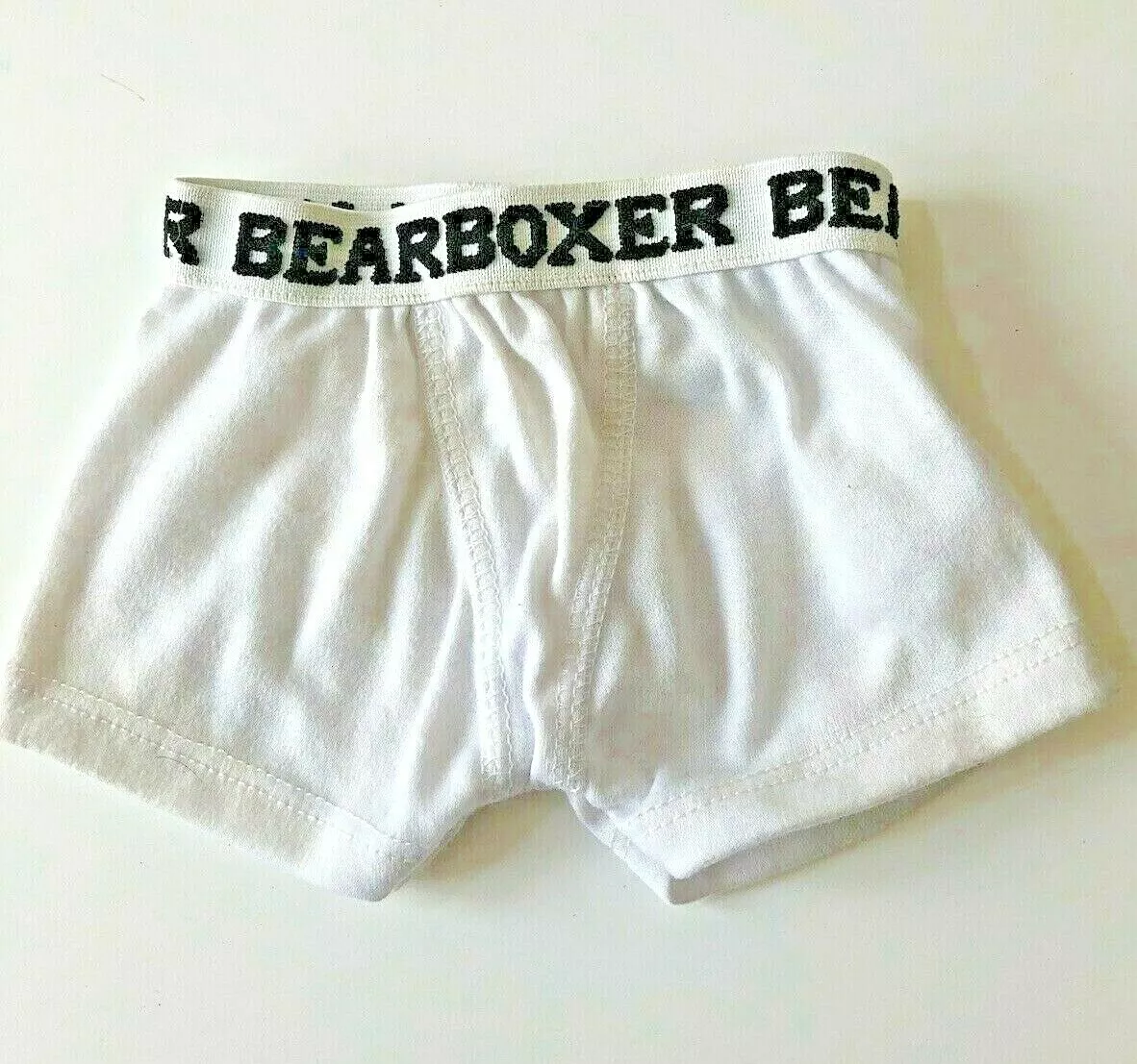 Build a Bear BearBoxer Underwear Full Size Teddy Bear Clothing White Boxers