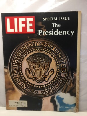 LIFE特集 The Presidency 1968年7月5日号 LIFE July 5 1968 Special Issue The Presidency | eBay