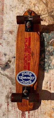 希少　SIMS PURE JUICE スケートボード　ビンテージ　デッドストック SIMS PUREJUICE Skateboard Deck Vintage | eBay