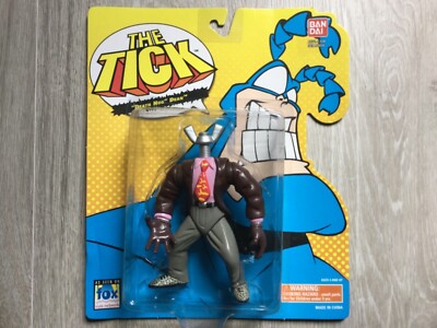 The Tick Cartoon  DEATH HUG  DEAN 6  Figure ~ Fox Kids BanDai 1994 Evil Doer NEW