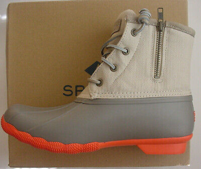 sperry duck boots taupe