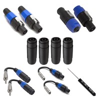 Seismic Audio - Speakon Adapter And Connector Pro Audio / Dj Crash Kit on sale Seismic Audio - Speakon Adapter And Connector Pro Audio / Dj Crash Kit on sale