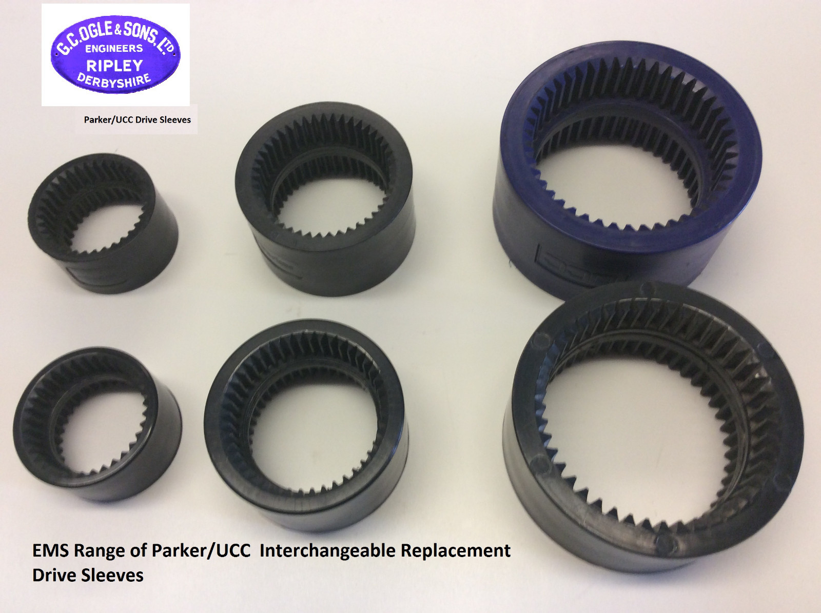 Parker/UCC DC28/42/55S Interchangeable Replacement Drive Coupling Sleeves eBay