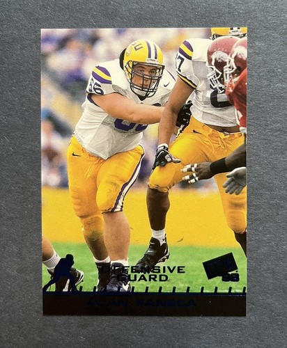 Alan Faneca [Pick Offs Blue] #45 1998 Press Pass card