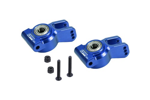 Losi 1/10 Lasernut U4 Tenacity Aluminum 7075 Rear Hub Set (Larger Inner Bearing) - Picture 6 of 10