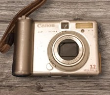 Canon PowerShot A70 Silver 3.2MP 3x Optical Zoom Point Shoot Digital Camera
