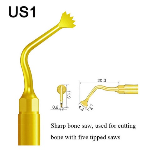 Dental Piezo Surgery Tip for WOODPECKER/ MECTRON Piezosurgery Dental Machine - Picture 30 of 61