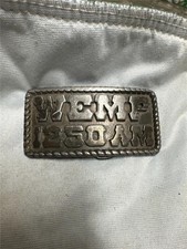 VINTAGE WEMP 1250 AM Radio Belt Buckle