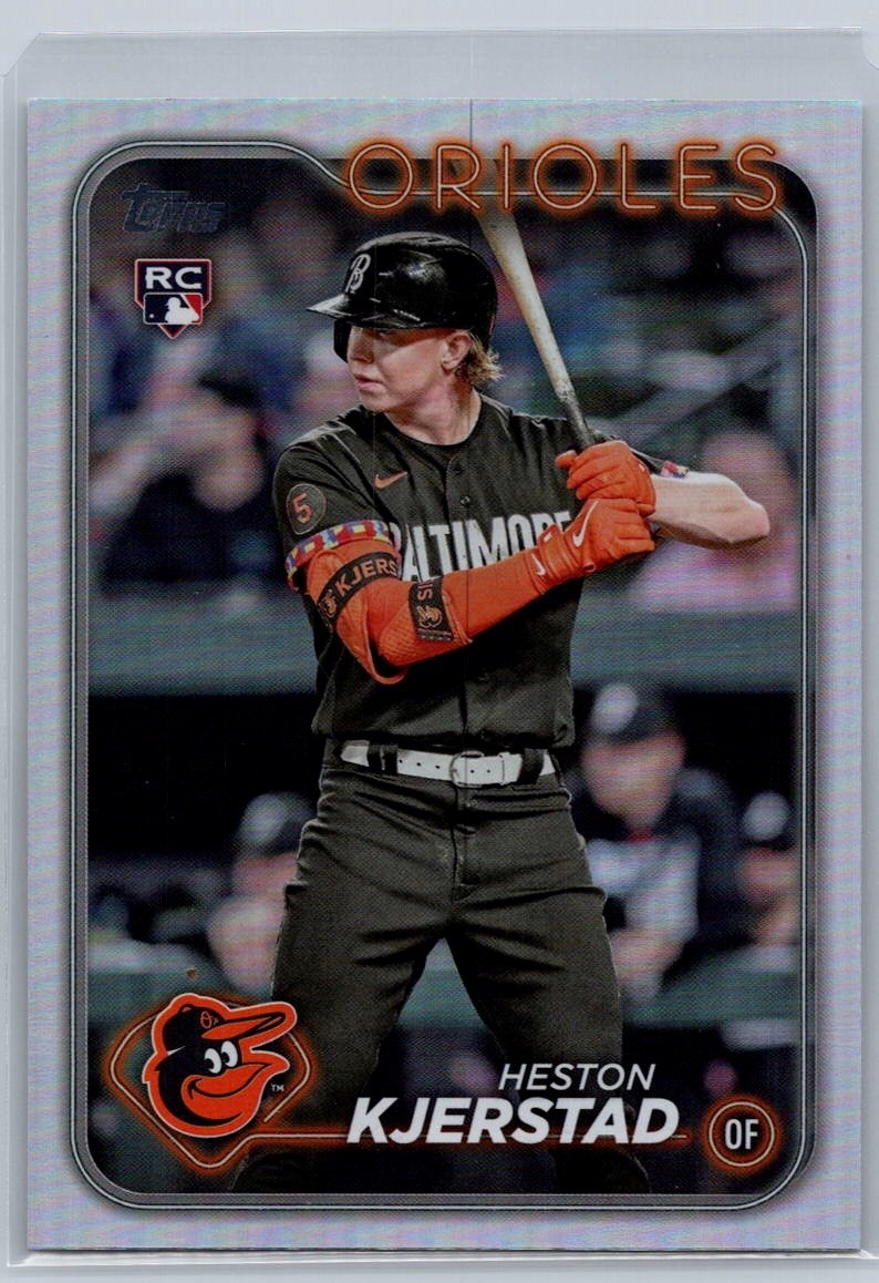 2024 Topps Series 2 Rainbow Foil #394 Heston Kjerstad Baltimore Orioles RC