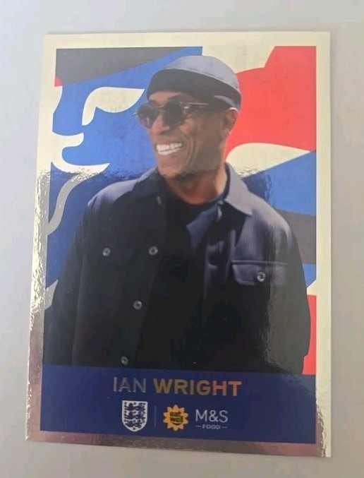 Panini M&S Eat Well England Sticker Collection 2026 - Sticker #3 IAN WRIGHT 