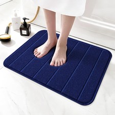 Memory Foam Bath Mat 24" x 16", Ultra Soft Absorbent Bathroom Rug Non Slip, M...
