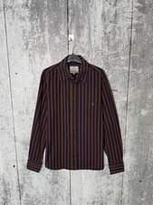 Vivienne Westwood Striped Button Shirt Orb Logo Long Sleeve Men  s Made In Italy
