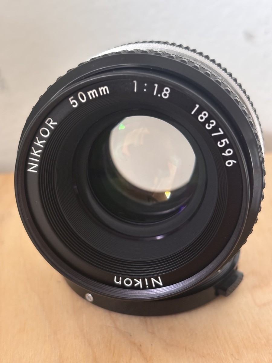 Nikon Nikkor AI 50mm F/1.8 MF Prime Lens Made in Japan Serial