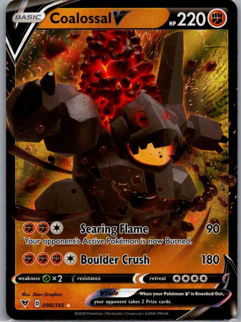 SWSH04: Vivid Voltage #098/185 Coalossal V