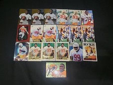 Lot Of (19) All 1995 Warren Sapp RC'S From Score, Topps, UD, Fleer, Etc Bucs HoF