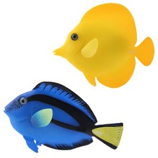 2 Pcs Aquarium Decoration Decorative Fake Fish Tank Landscaping Decorations