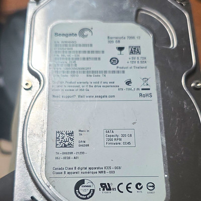 Seagate Barracuda 7200.12 320GB 7200RPM 3.5'' SATA 16MB HDD ST3320418AS