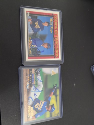 #ad #ad Troy O#x27;Leary Hard Signed Autograph Lot Of 2 $20.00