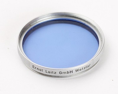 Leitz Leica Filter Blue 0 E39 39mm S39 Screw In Blau / Blue No.0970
