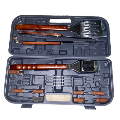 Chefmate BBQ tool set Spatula Tongs