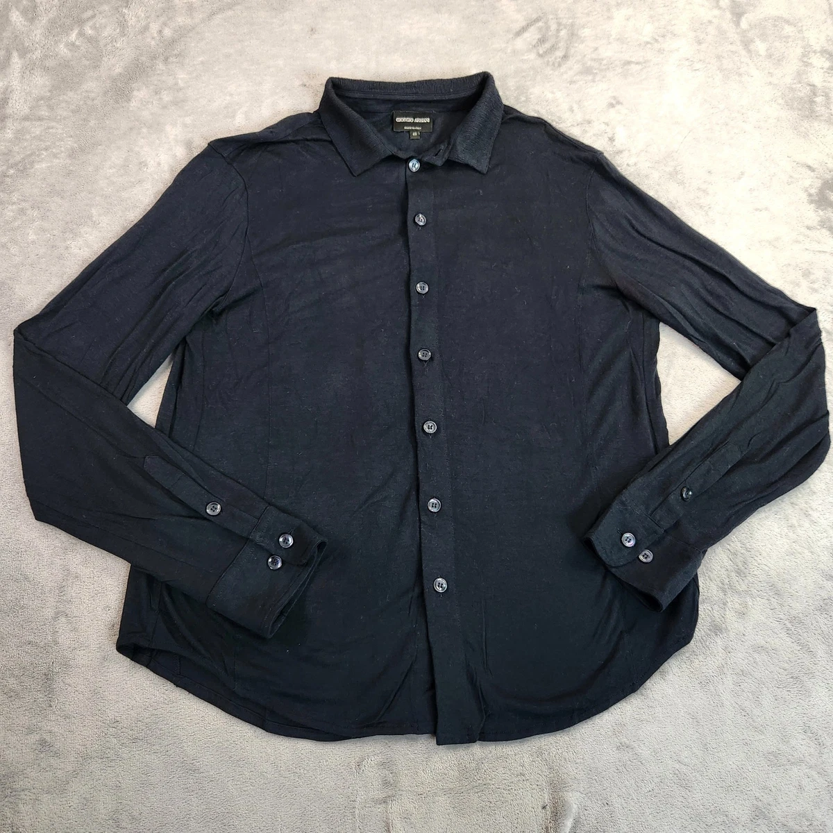 25+ Giorgio Armani Long Sleeve Shirts for Men for sale | Updated