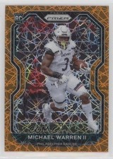 2020 Panini Prizm Rookie Lazer Prizm Michael Warren II #345 uk2