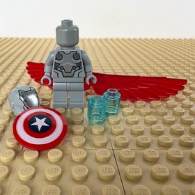 LEGO Marvel Avengers: Super-Adaptoid, SHIELD sh0366, 76076, CAPTAIN AMERICA 2017