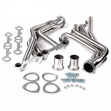 1963-74 Chevy Corvette V8 Stainless Long Tube Headers 1-58 3 Collector 1963-74 Chevy Corvette V8 Stainless Long Tube Headers 1-58 3 Collector