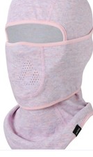 pink Balaclava/Ski Mask Windproof Soft Feel